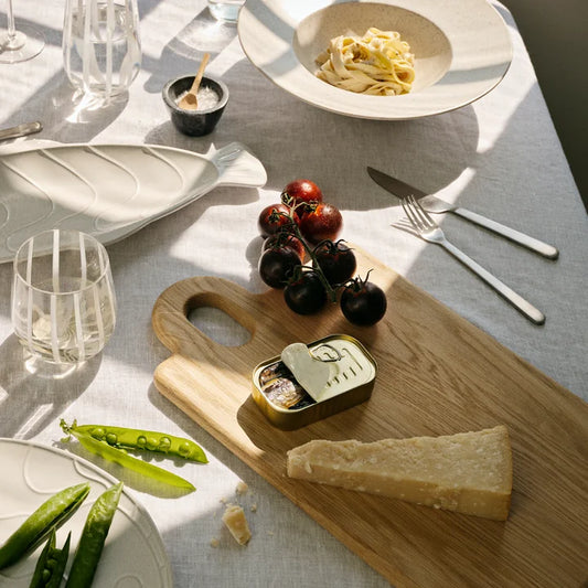 Broste large oak serving board 45cm