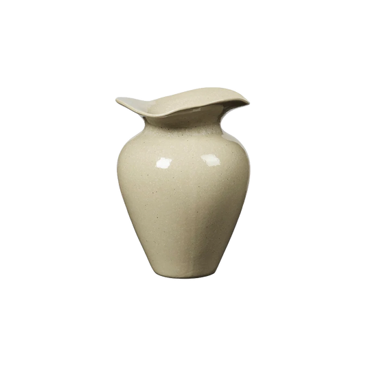 Broste medium Florentina vase glossy pistachio 22cm