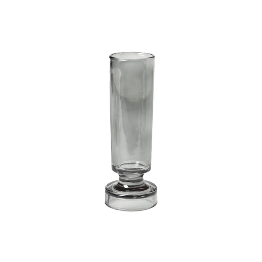 Broste Petra smokey glass vase 17cm