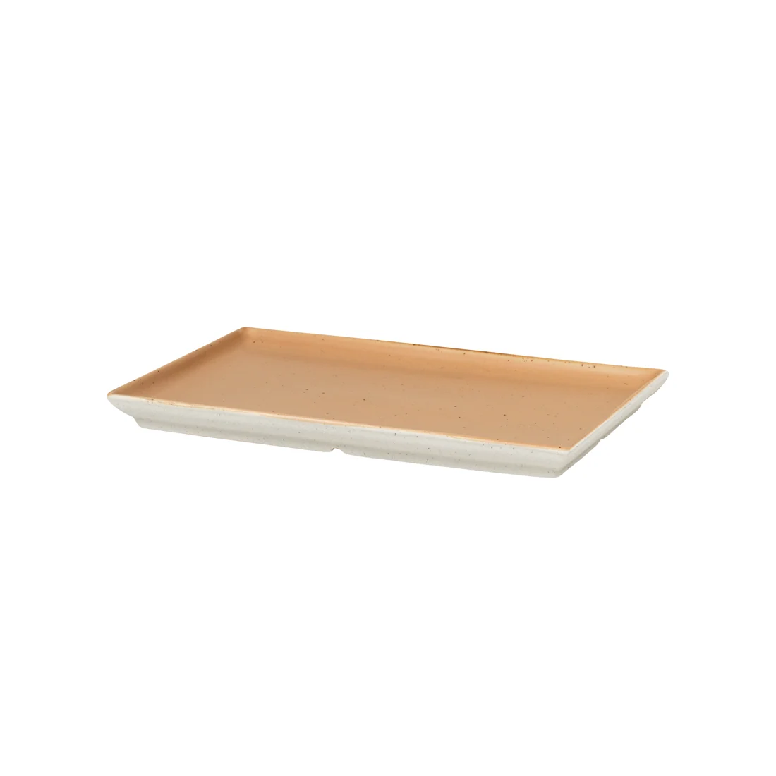 Broste Eli rectangle plate 20cm caramel