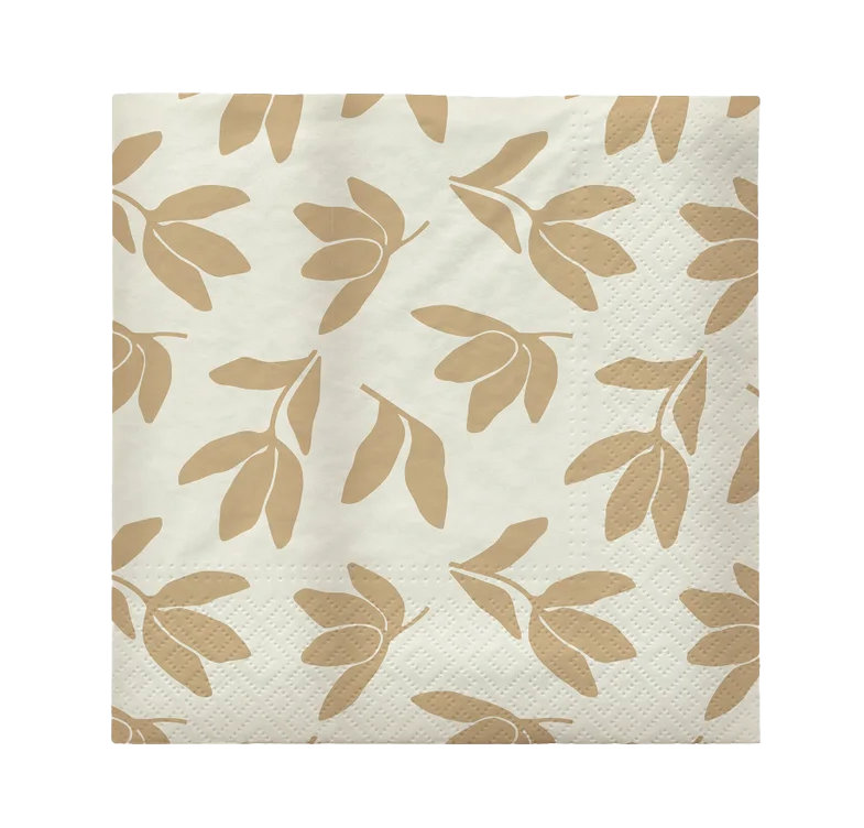 Broste Herbert set of 20 paper napkins