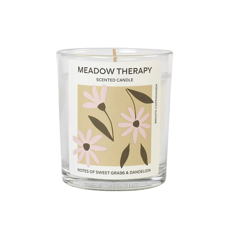 Broste small scented soy candle meadow