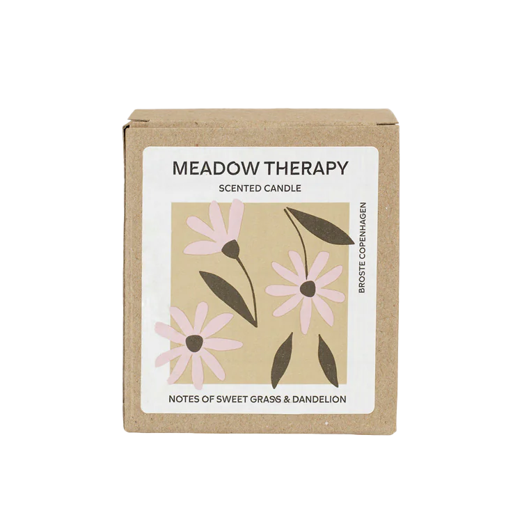 Broste small scented soy candle meadow