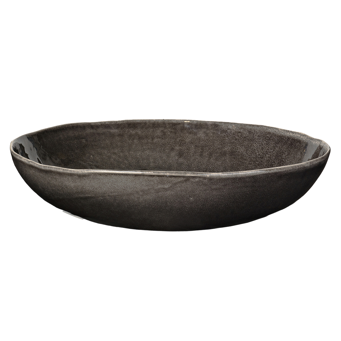 Broste Nordic salad bowl 34cm coal