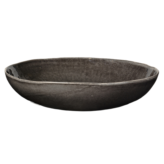 Broste Nordic salad bowl 34cm coal