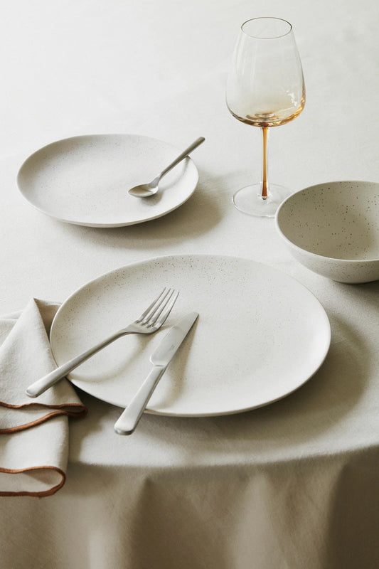 Broste Nordic vanilla dessert plate 20cm