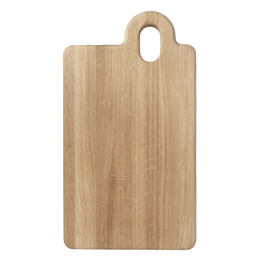 Broste large oak serving board 45cm