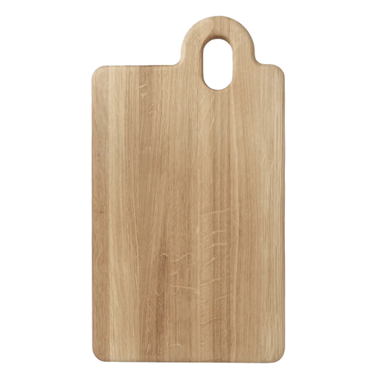 Broste large oak serving board 45cm