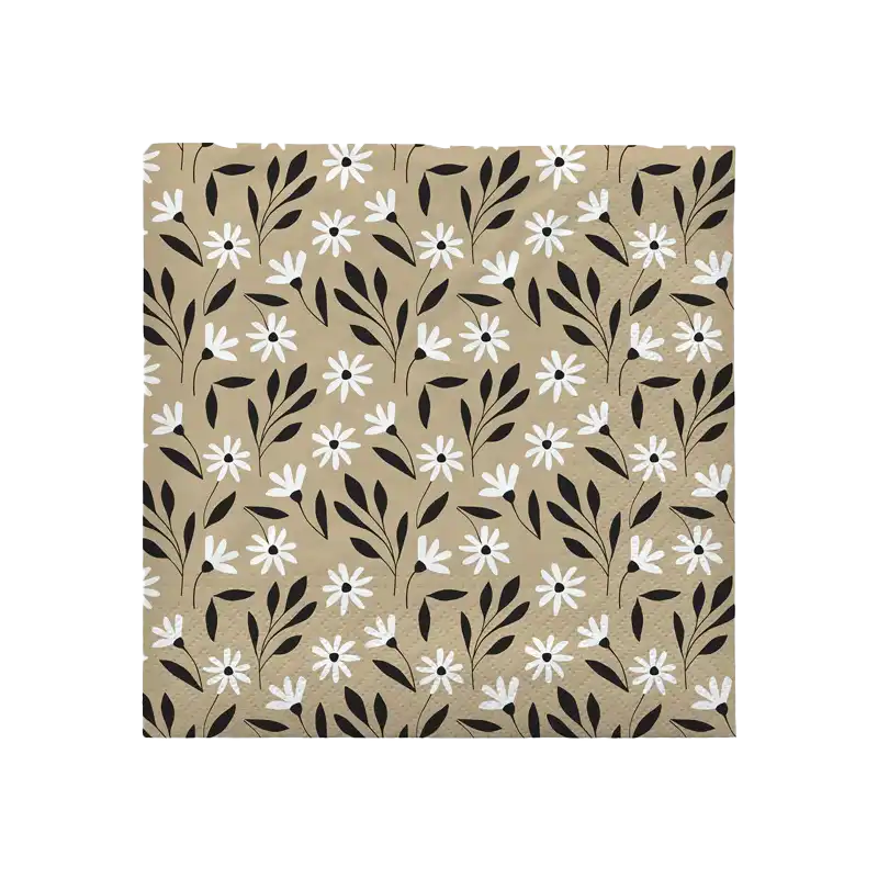 Broste meadow set of 20 paper napkins