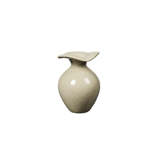 Broste small Florentina vase glossy pistachio 14cm