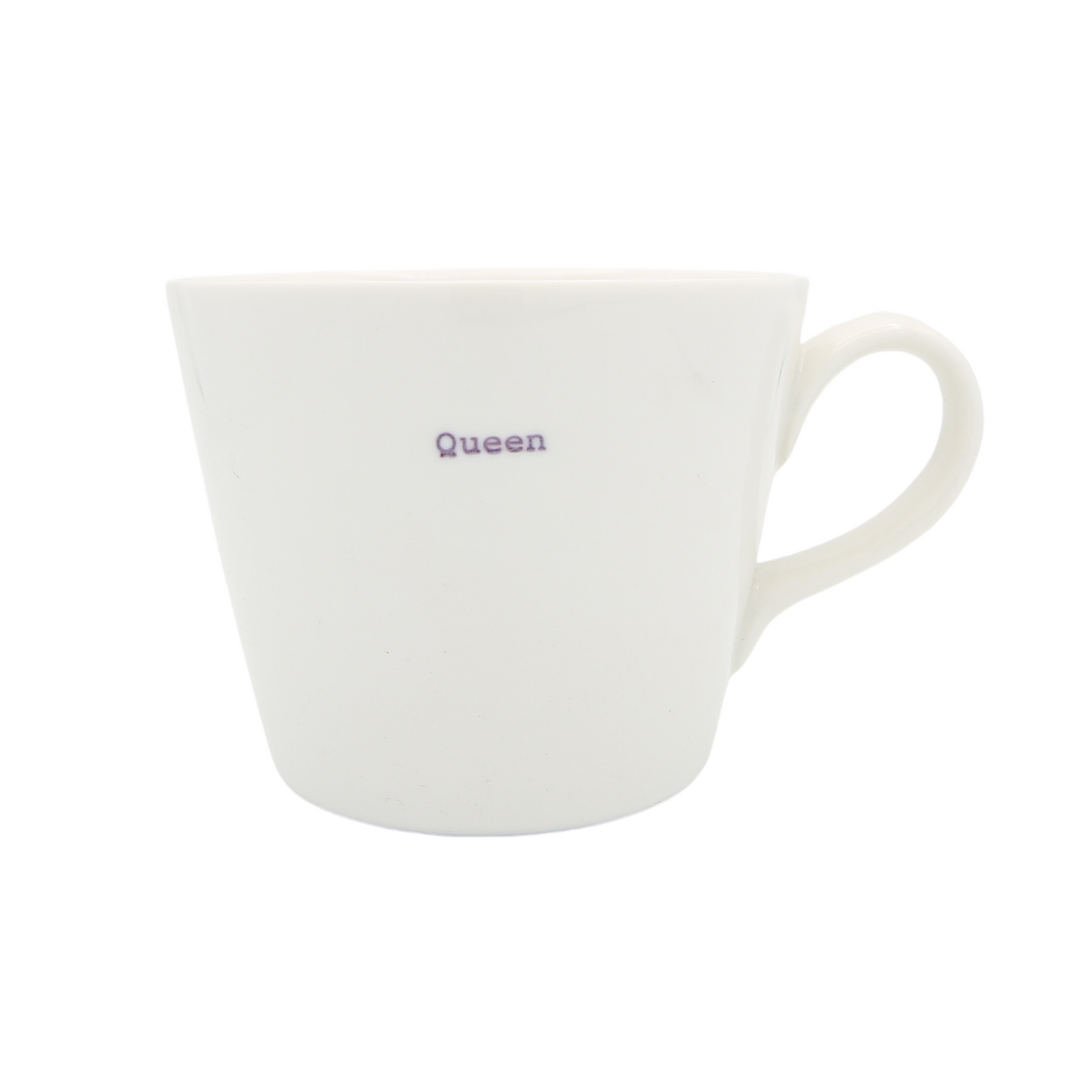 Bucket mug 'Queen' 350mls