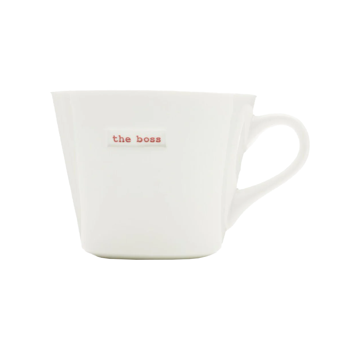 Bucket mug 'The Boss'
