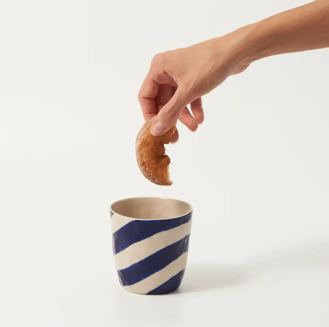 Cabana stripe tumbler blue