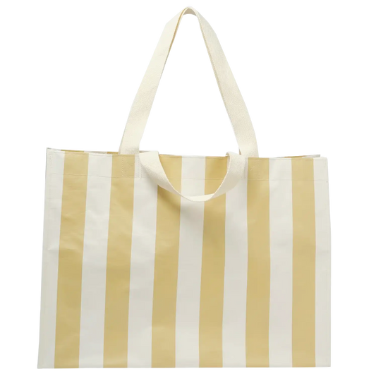 SunnyLife carryall beach bag butternut stripe