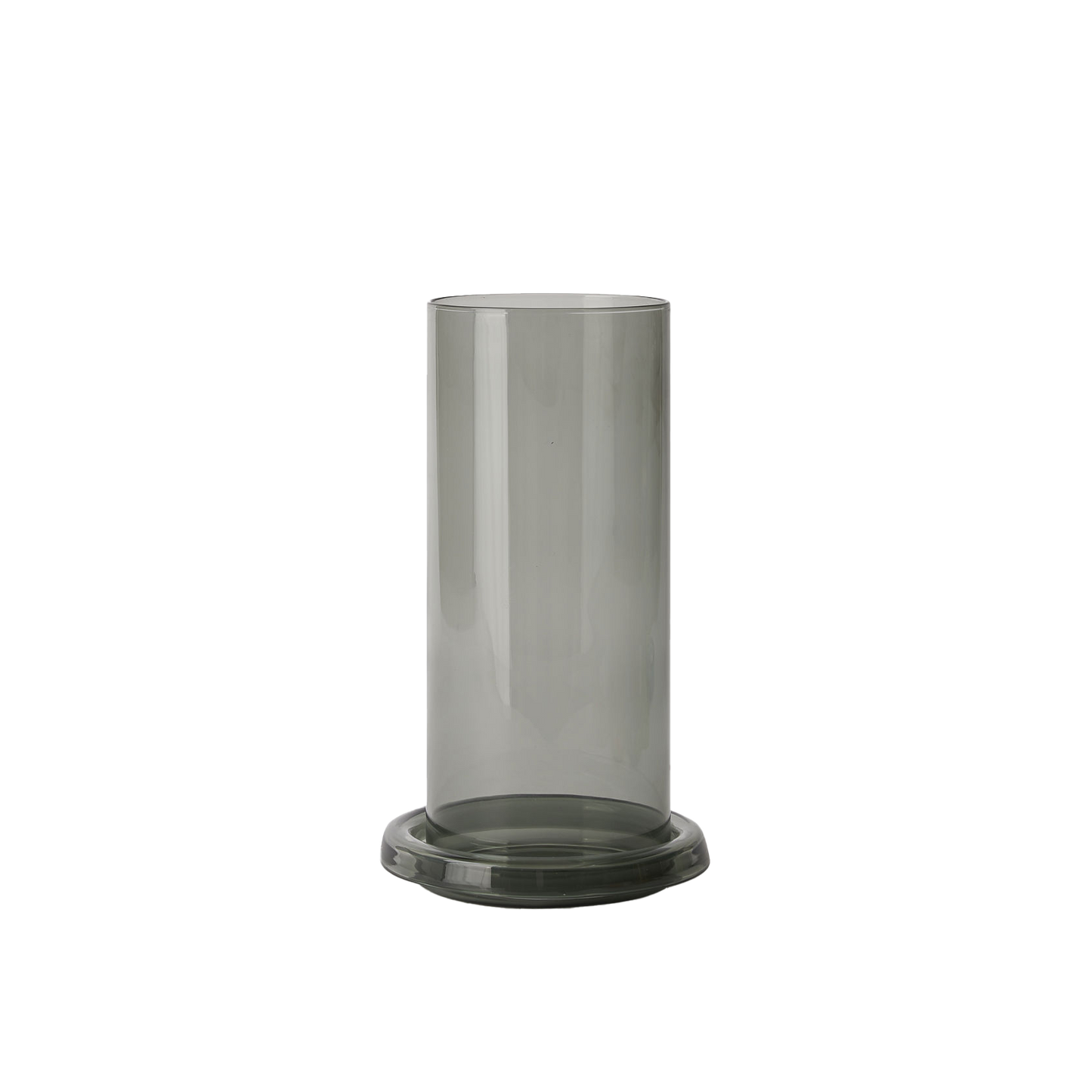 Cascade hurricane lamp smoke large