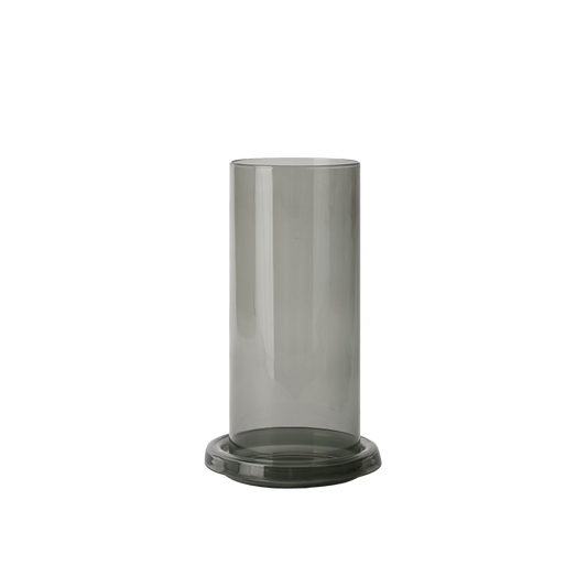 Cascade hurricane lamp smoke large