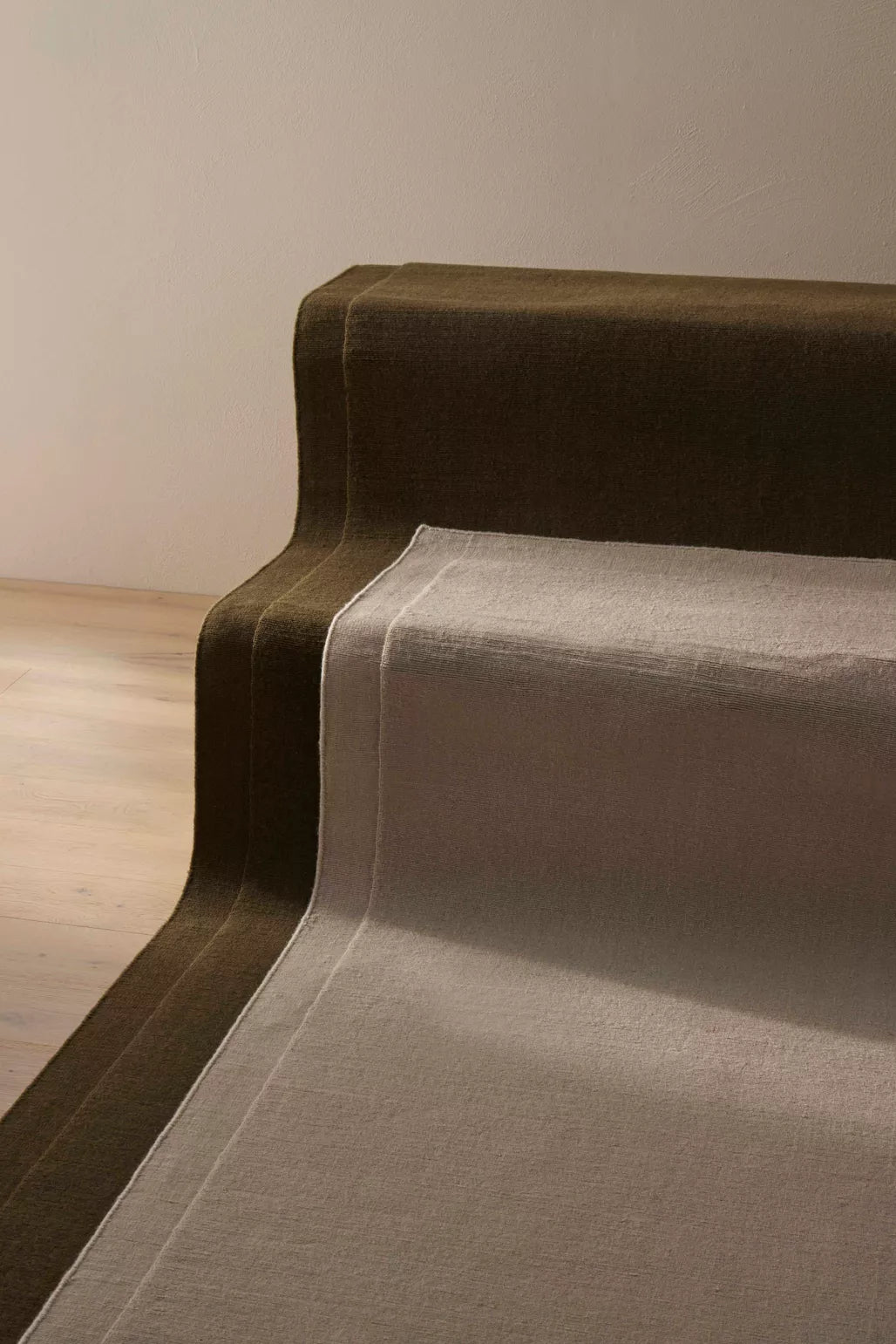Cassio NZ wool rug fog