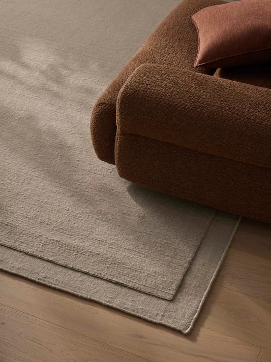 Cassio NZ wool rug fog