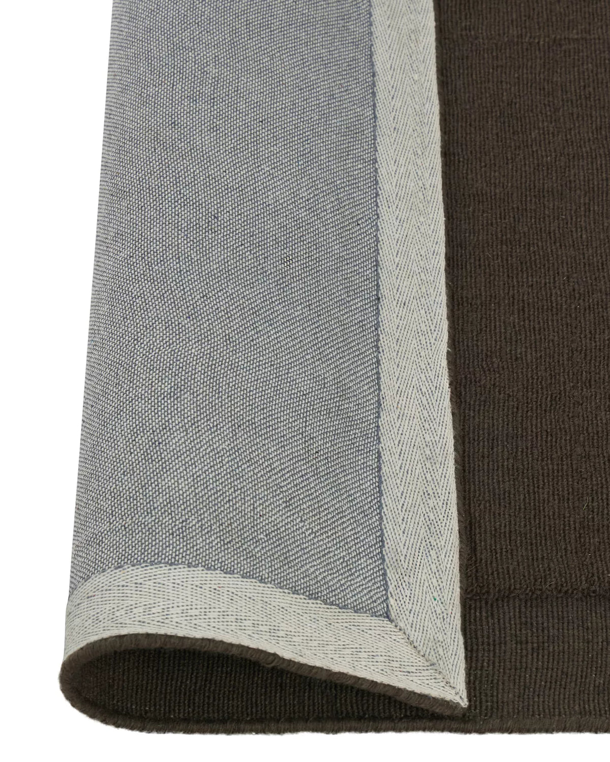 Cassio NZ wool rug fudge