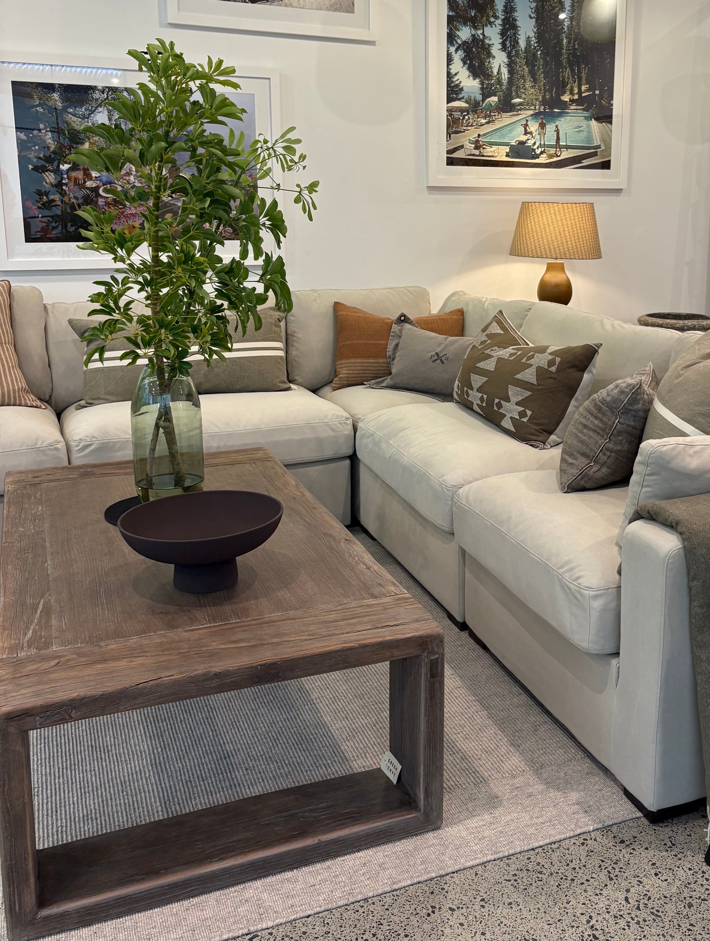 Cava rectangular coffee table 160cm