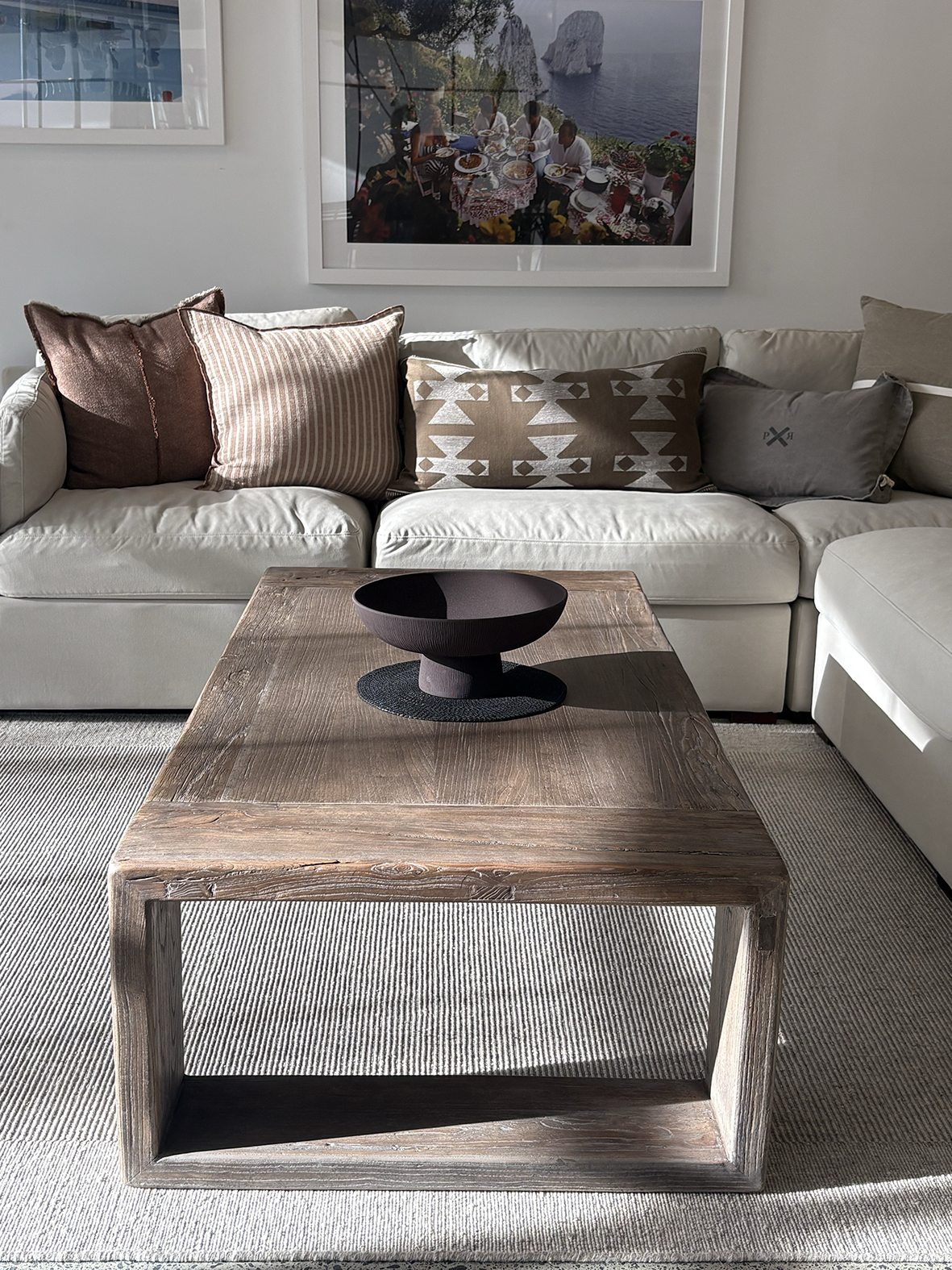 Cava rectangular coffee table 160cm