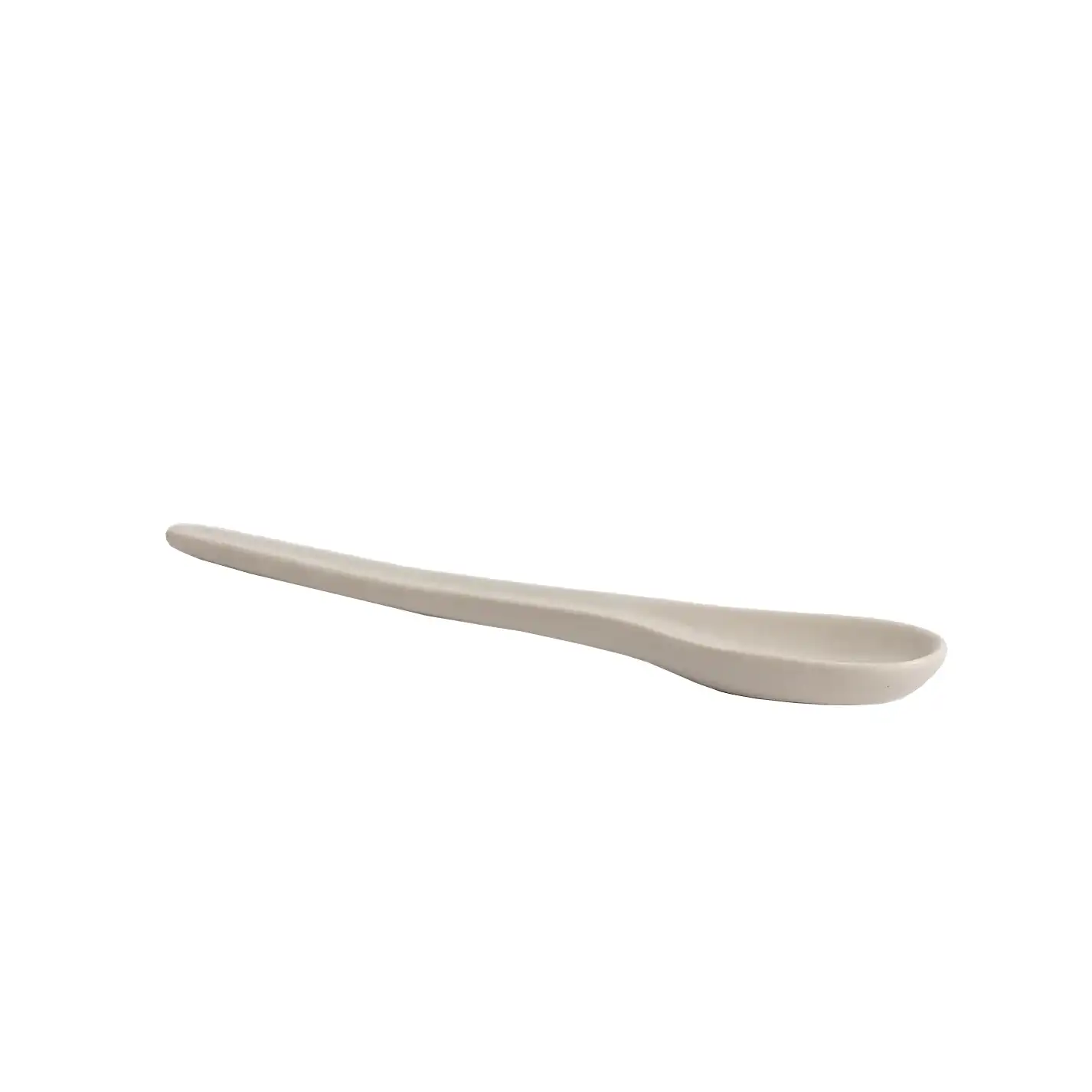 Ceramic spoon 15cm bone