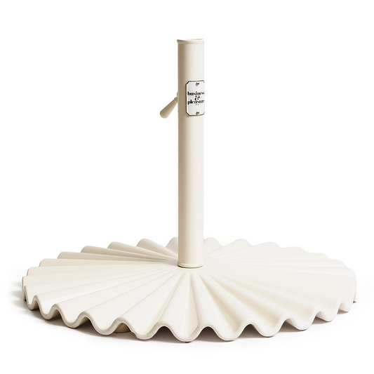 Clam design umbrella base 25kg