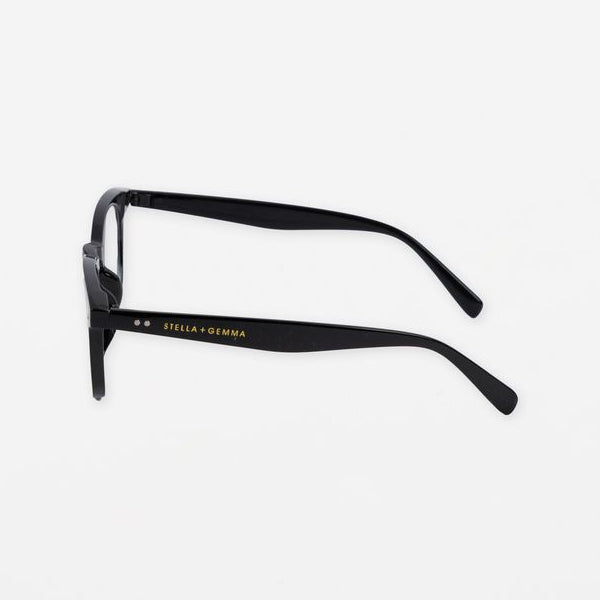 Claremont reading glasses black (180)