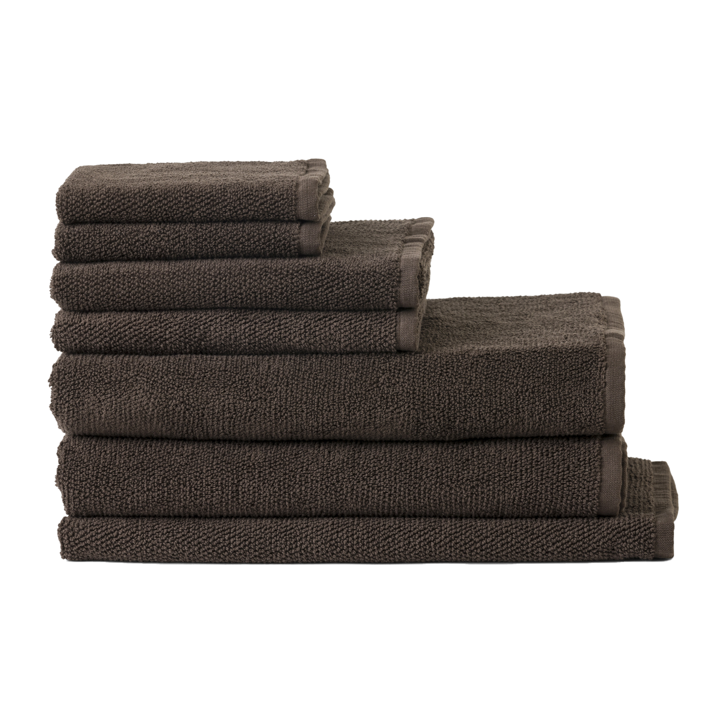 Classic cotton towel range cocoa