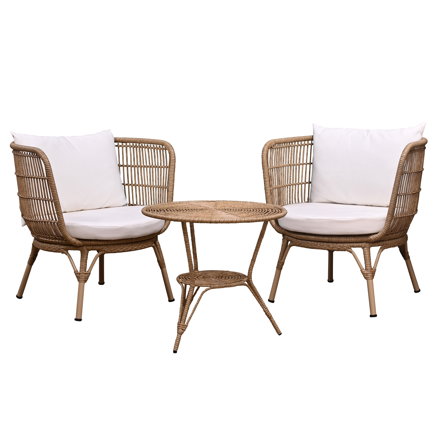 Clifton 3-piece outdoor set natural