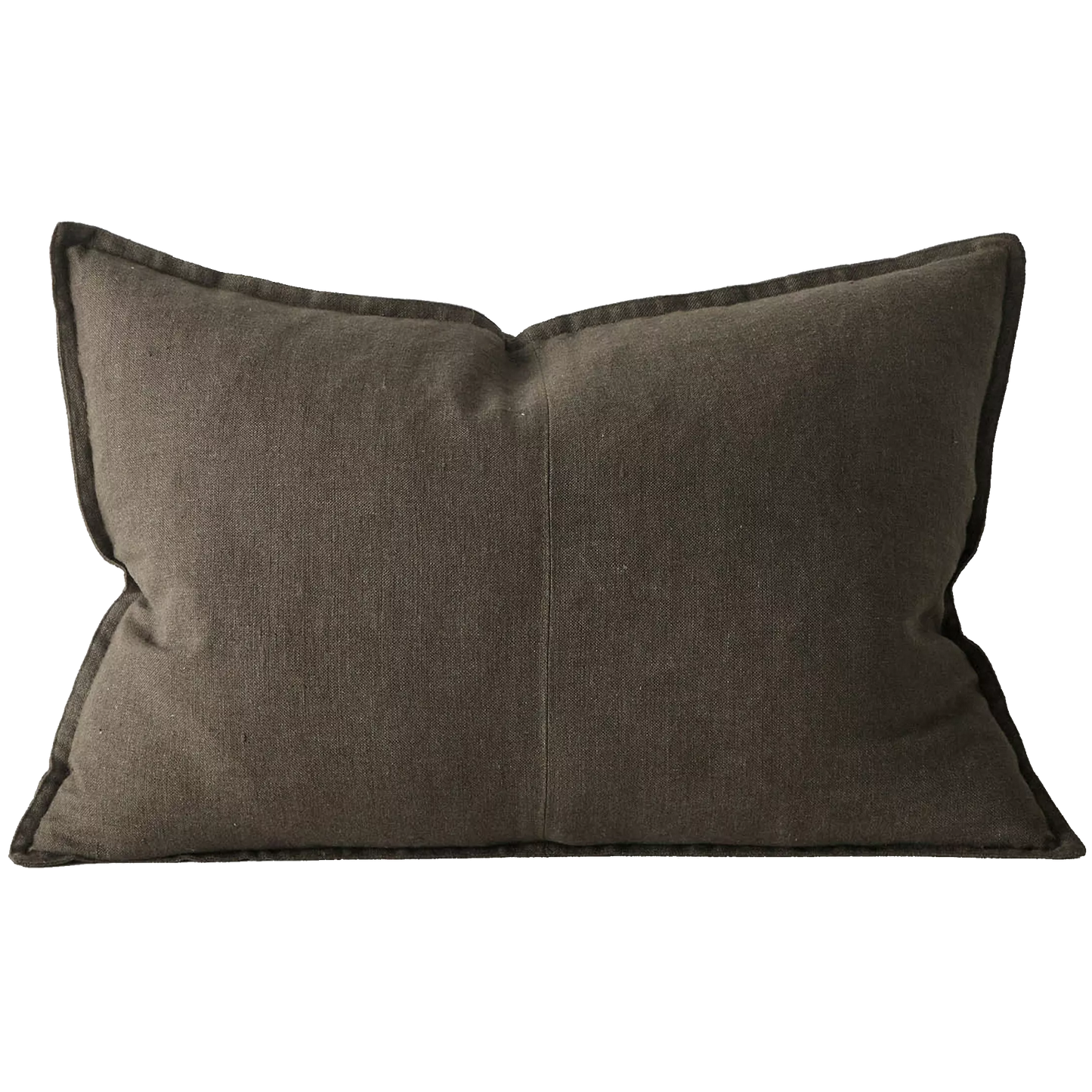 Como linen cushion cover 40 x 60cm spruce
