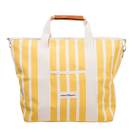 Premium cooler bag monaco yellow stripe 14 litre