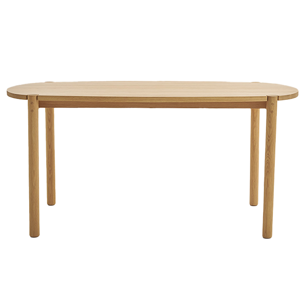 Cove oak dining table natural 180cm