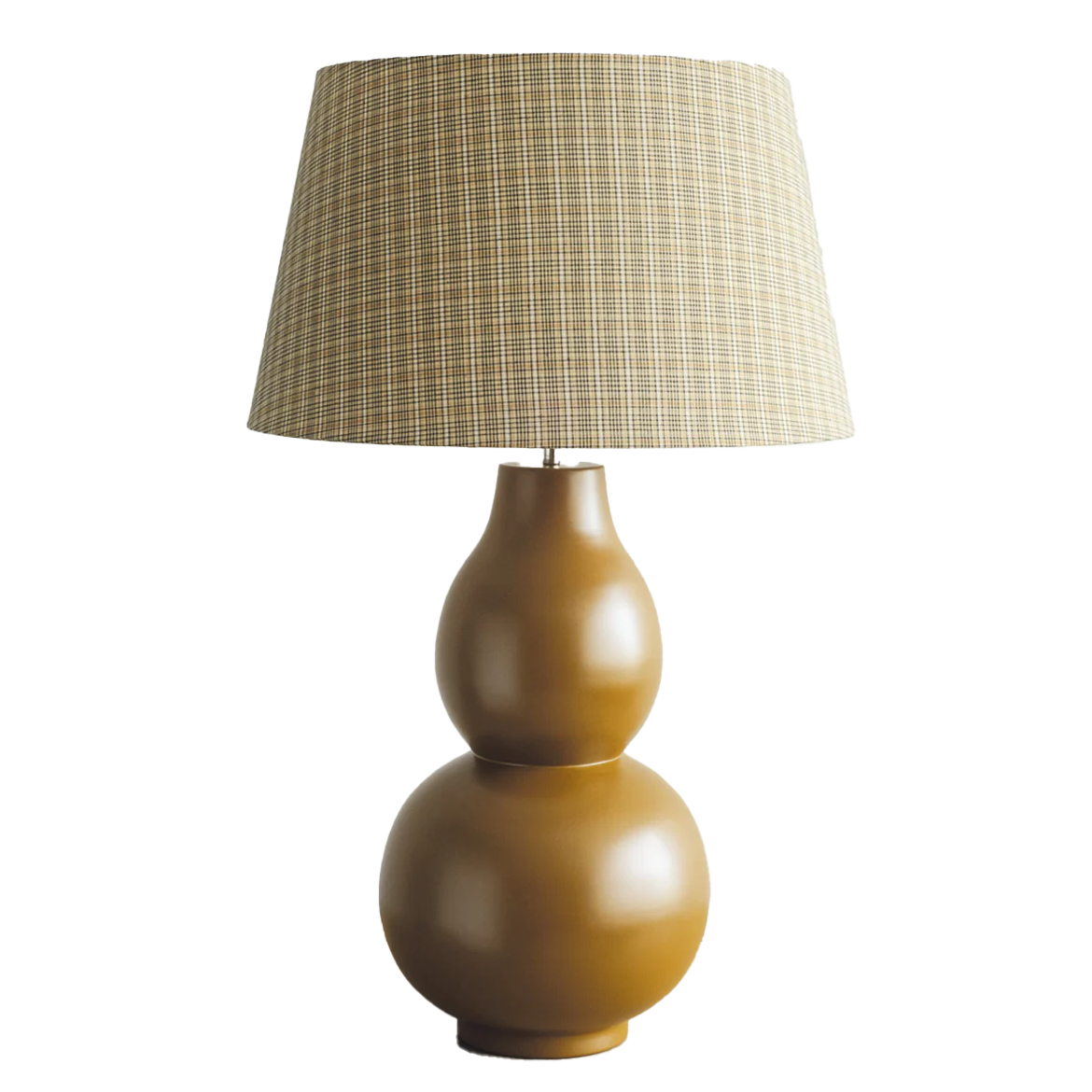 Curvo table lamp chocolate