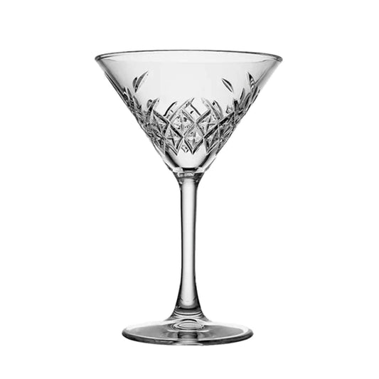 Cut glass martini glass 230ml