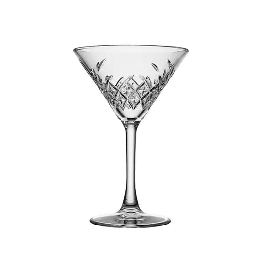 Cut glass martini glass 230ml