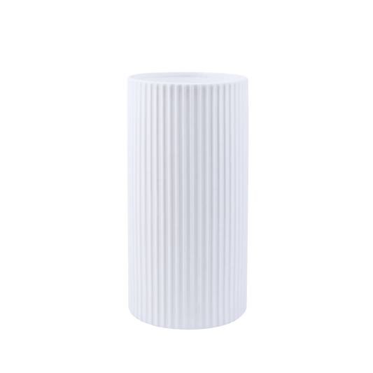 Cylindrical lines table lamp 28cm