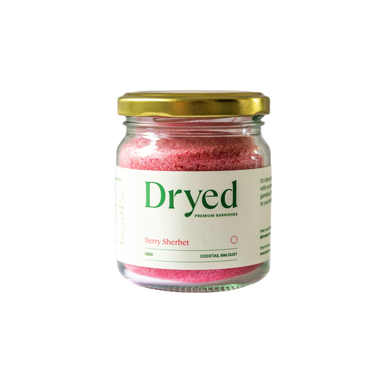 Dryed berry sherbet rim sugar 100g