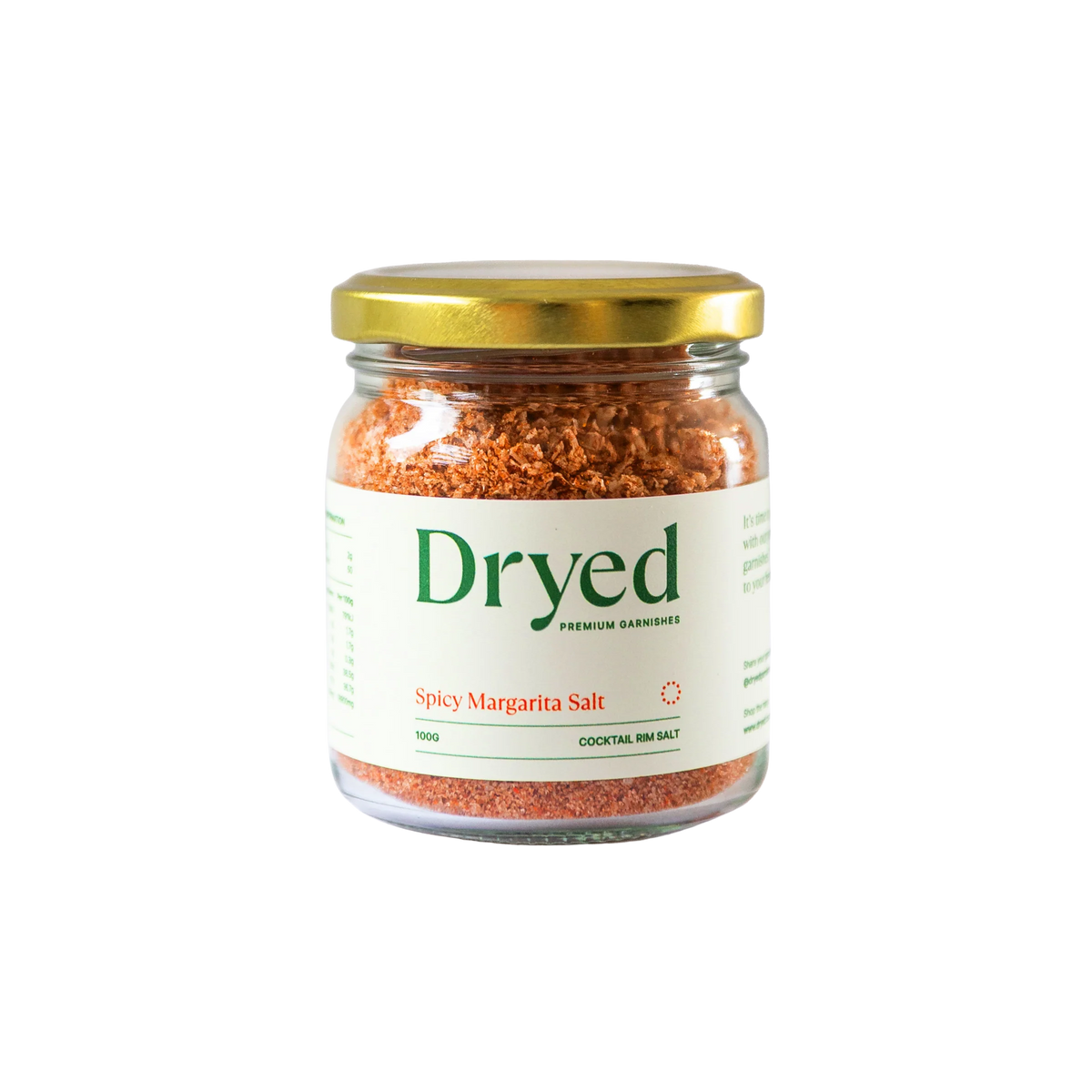 Dryed spicy margarita rim salt 100g