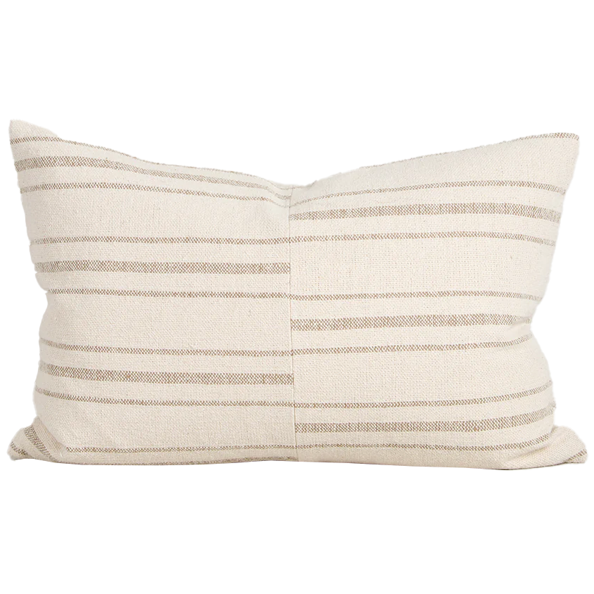 Duke cotton cushion cover 40 x 60cm ecru