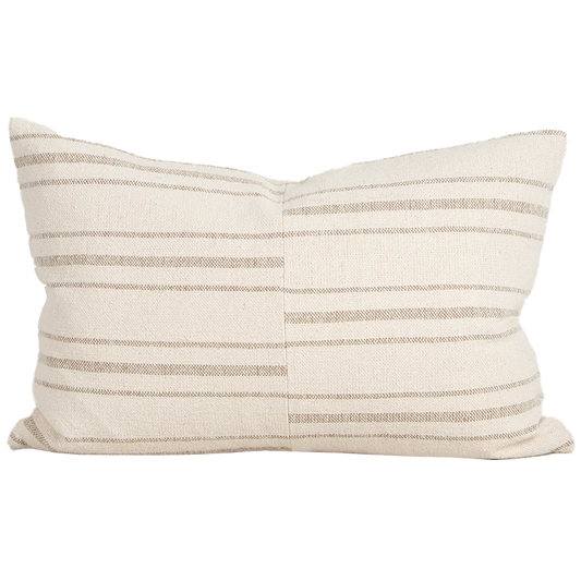 Duke cotton cushion cover 40 x 60cm ecru