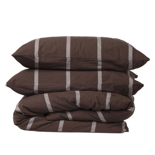 Duo reversible duvet cover pansy & rye