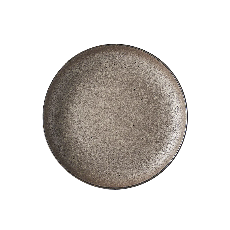 Earth high rim plate 22cm