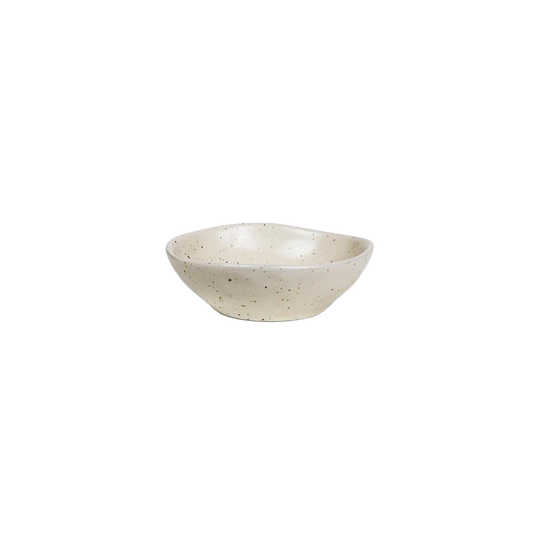 Earth organic shaped small dish natural 11cm