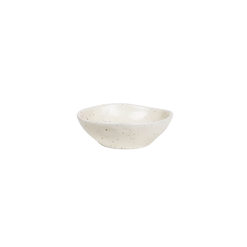 Earth organic shaped small dish natural 11cm