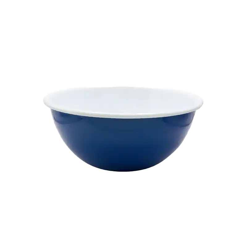 Enamel bowl blue 16cm