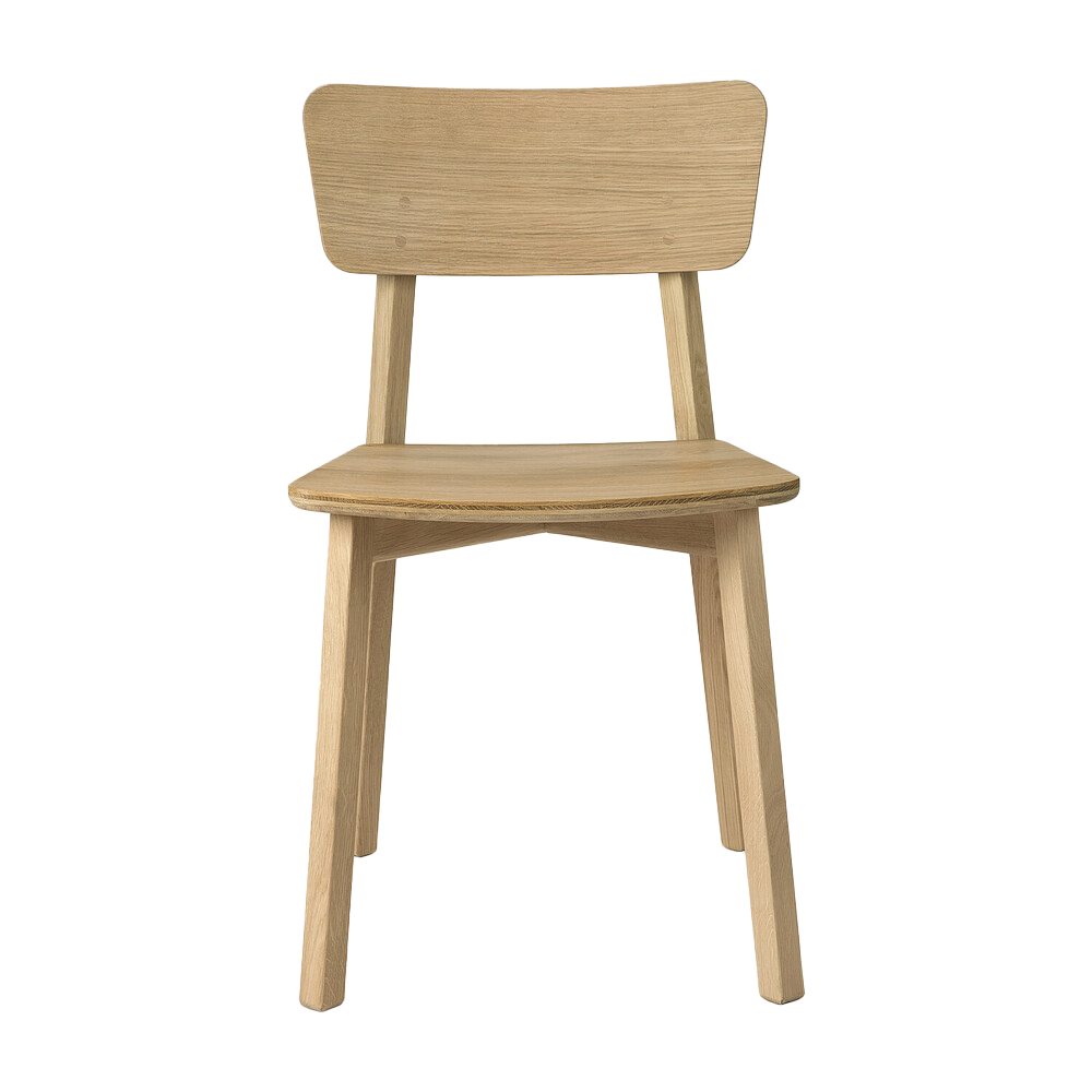French oak dining chair