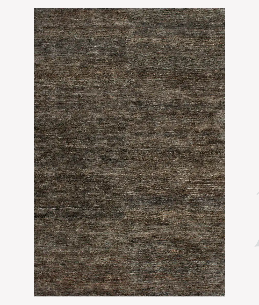 Fairbanks bamboo silk & jute floor rug fossil