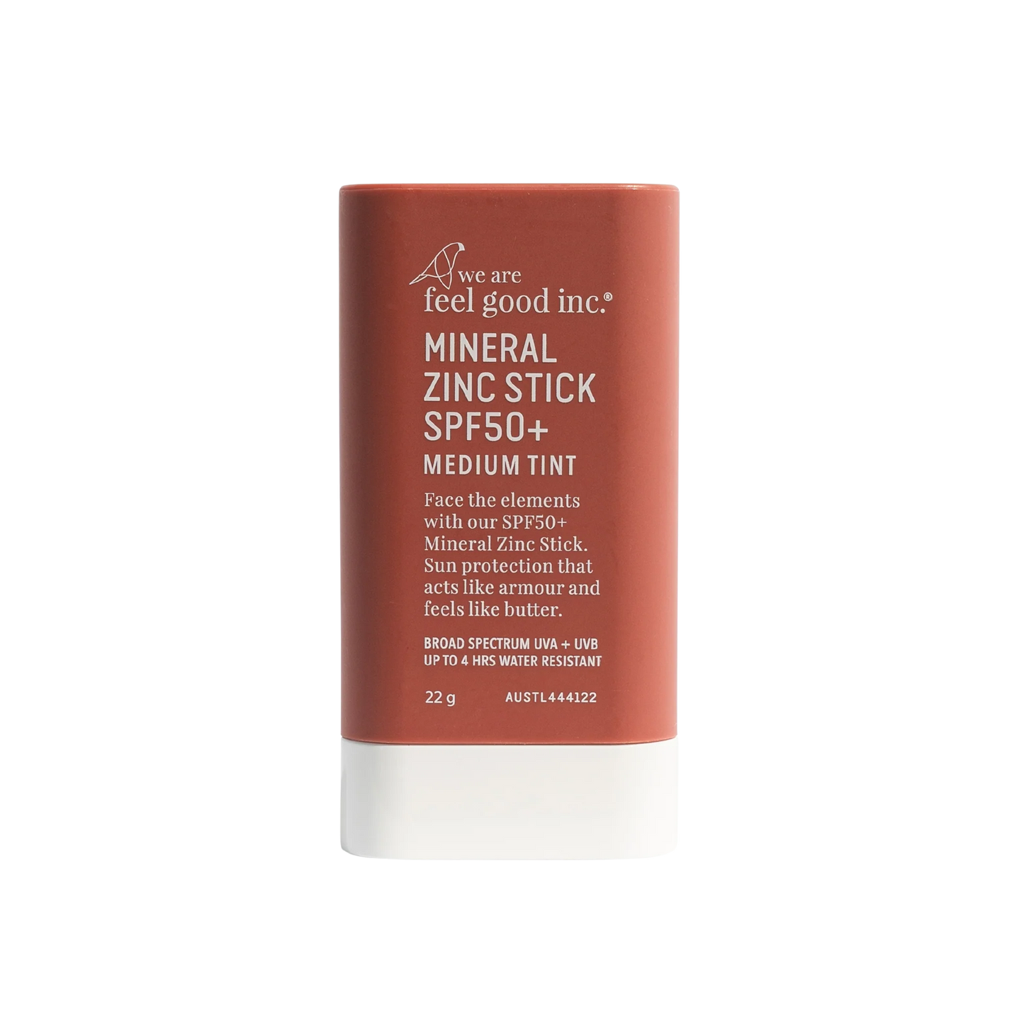Feel Good mineral zinc stick SPF50+ light tint