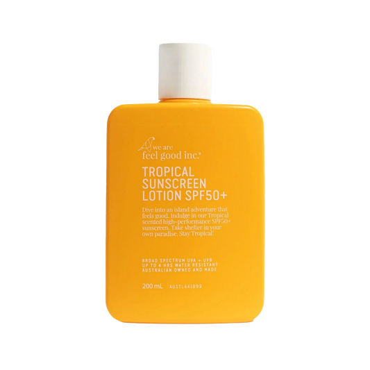 Feel Good sunscreen lotion tropical SPF 50+ 200ml